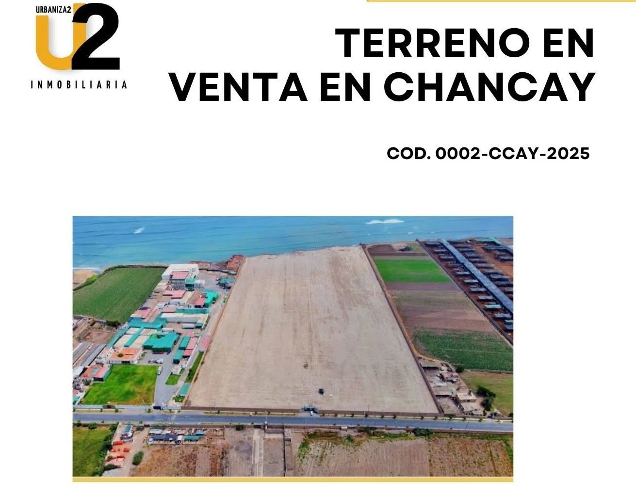 Terreno en Chancay de 180 m²